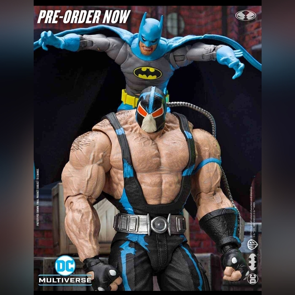 Batman vs Bane DC Multiverse McFarlane Toys 2 Pack